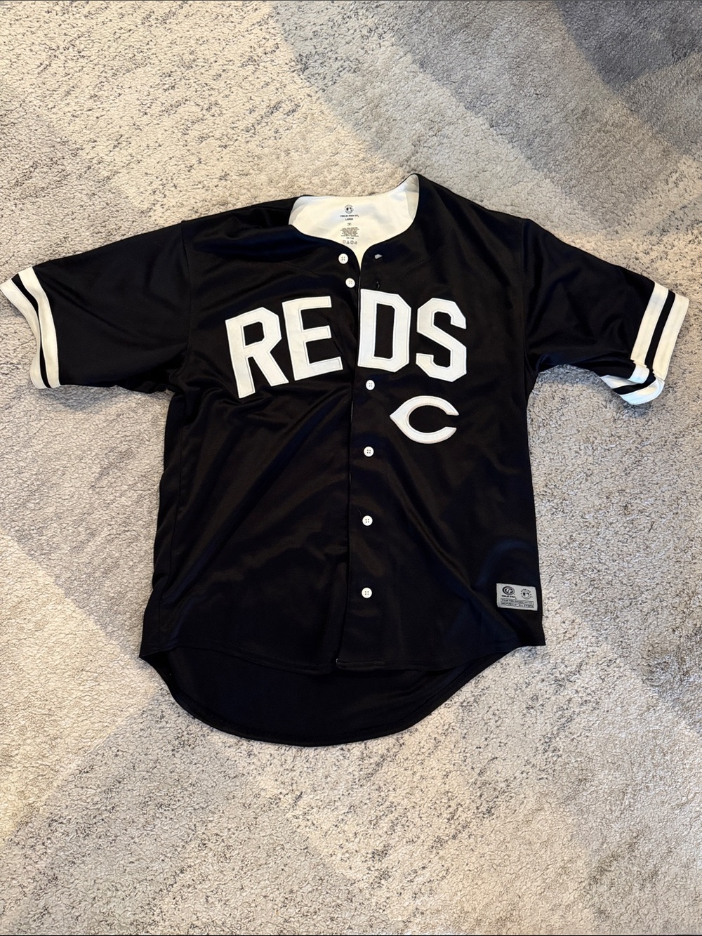 Cincinnati REDS Black Baseball Jersey